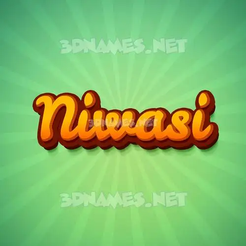 niwasi in Green Rays style - 3D name wallpaper niwasi in Green Rays style - 3D name wallpaper