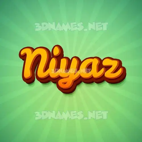 niyaz in Green Rays style - 3D name wallpaper niyaz in Green Rays style - 3D name wallpaper