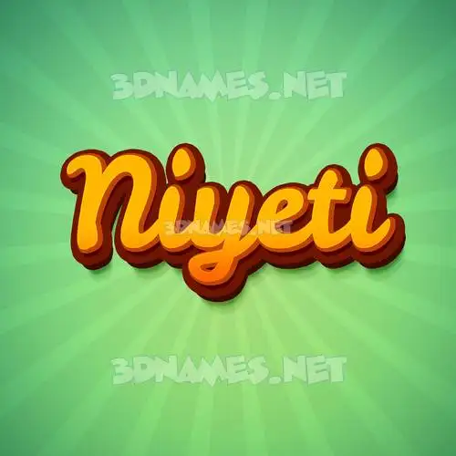 niyeti in Green Rays style - 3D name wallpaper niyeti in Green Rays style - 3D name wallpaper