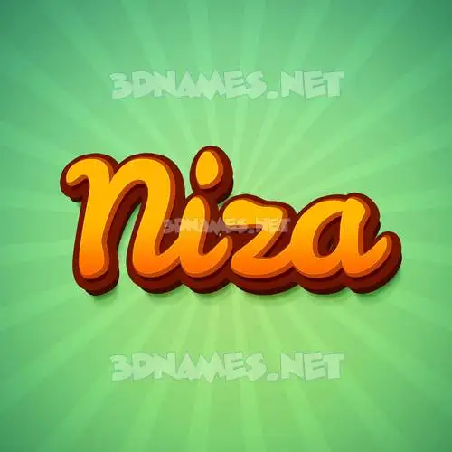 niza in Green Rays style - 3D name wallpaper niza in Green Rays style - 3D name wallpaper