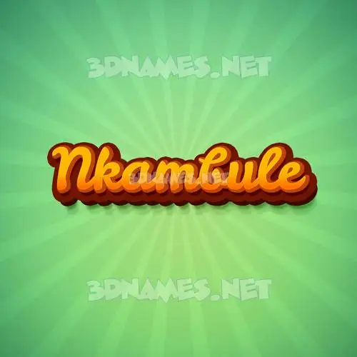 nkambule in Green Rays style - 3D name wallpaper nkambule in Green Rays style - 3D name wallpaper