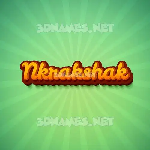 nkrakshak in Green Rays style - 3D name wallpaper nkrakshak in Green Rays style - 3D name wallpaper