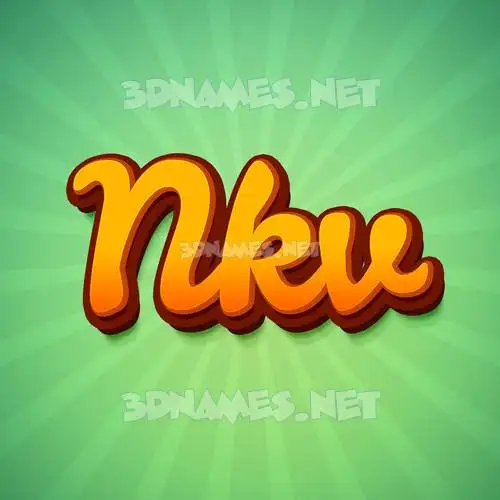 nkv in Green Rays style - 3D name wallpaper nkv in Green Rays style - 3D name wallpaper