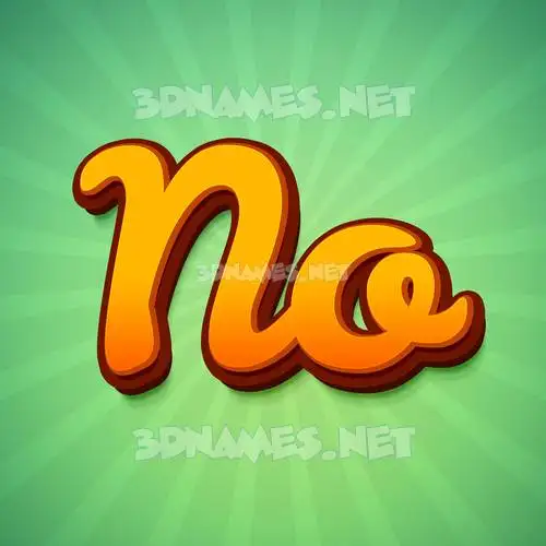no in Green Rays style - 3D name wallpaper no in Green Rays style - 3D name wallpaper