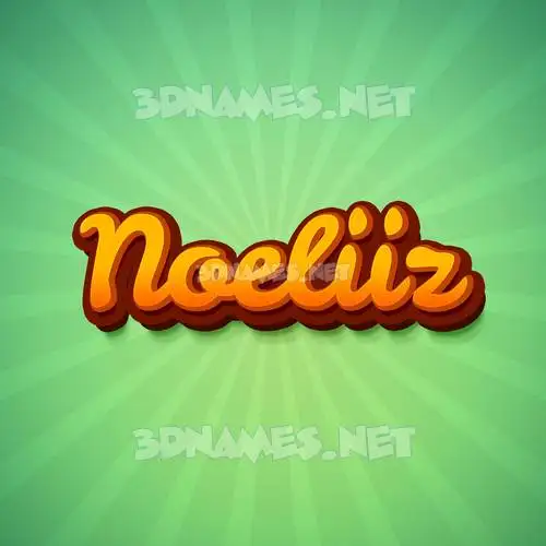noeliiz in Green Rays style - 3D name wallpaper noeliiz in Green Rays style - 3D name wallpaper