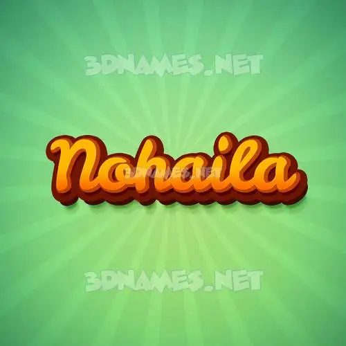 nohaila in Green Rays style - 3D name wallpaper nohaila in Green Rays style - 3D name wallpaper