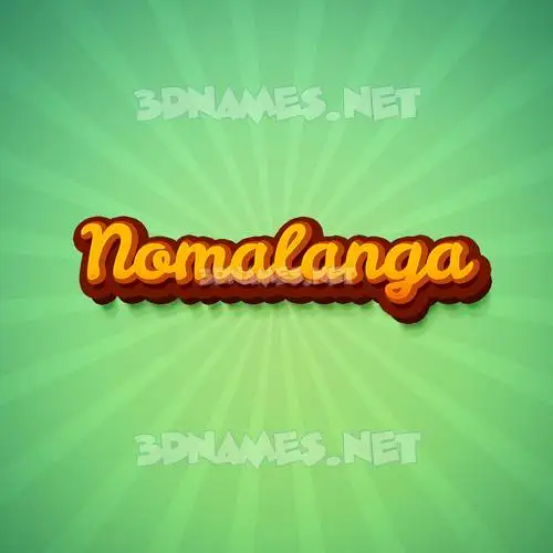 nomalanga in Green Rays style - 3D name wallpaper nomalanga in Green Rays style - 3D name wallpaper