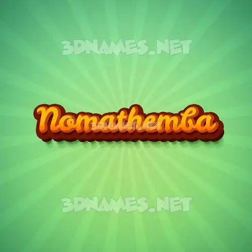nomathemba in Green Rays style - 3D name wallpaper nomathemba in Green Rays style - 3D name wallpaper