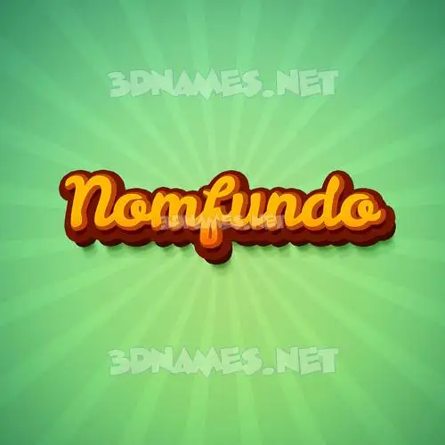 nomfundo in Green Rays style - 3D name wallpaper nomfundo in Green Rays style - 3D name wallpaper