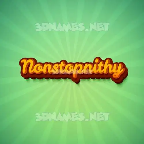 nonstopnithy in Green Rays style - 3D name wallpaper nonstopnithy in Green Rays style - 3D name wallpaper