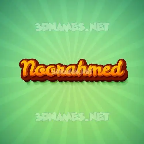 noorahmed in Green Rays style - 3D name wallpaper noorahmed in Green Rays style - 3D name wallpaper