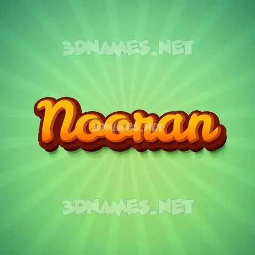 nooran in Green Rays style - 3D name wallpaper nooran in Green Rays style - 3D name wallpaper