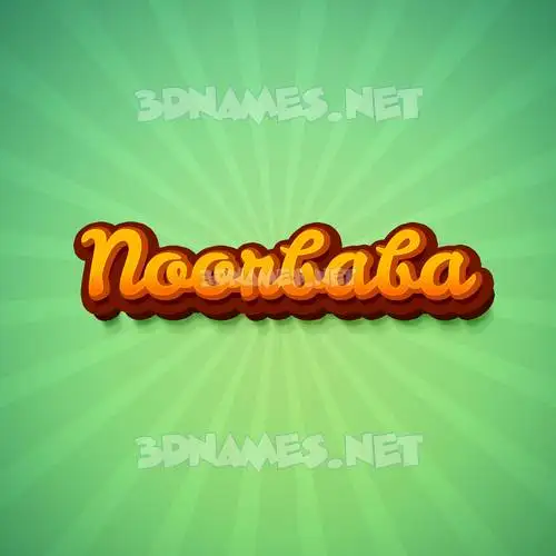noorbaba in Green Rays style - 3D name wallpaper noorbaba in Green Rays style - 3D name wallpaper