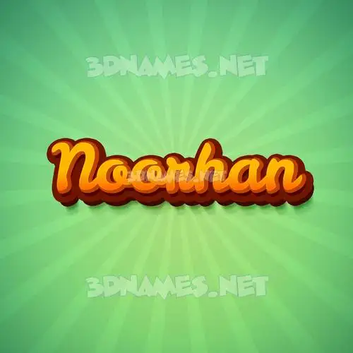 noorhan in Green Rays style - 3D name wallpaper noorhan in Green Rays style - 3D name wallpaper