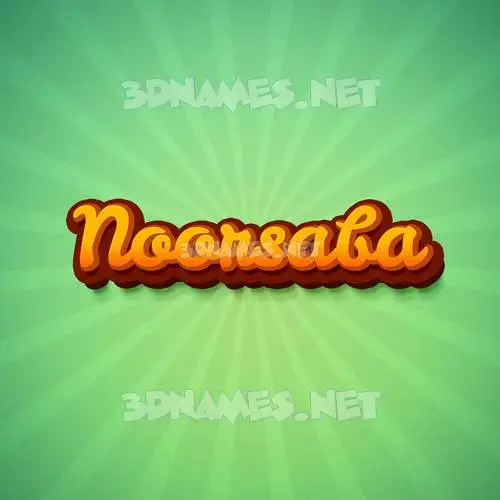 noorsaba in Green Rays style - 3D name wallpaper noorsaba in Green Rays style - 3D name wallpaper