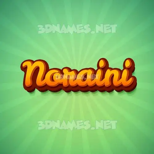 noraini in Green Rays style - 3D name wallpaper noraini in Green Rays style - 3D name wallpaper