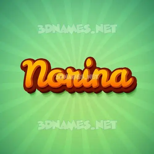 norina in Green Rays style - 3D name wallpaper norina in Green Rays style - 3D name wallpaper