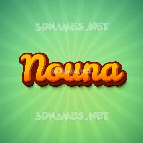 nouna in Green Rays style - 3D name wallpaper nouna in Green Rays style - 3D name wallpaper