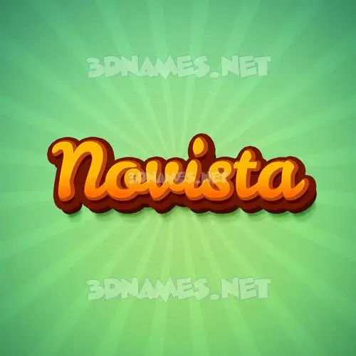 novista in Green Rays style - 3D name wallpaper novista in Green Rays style - 3D name wallpaper