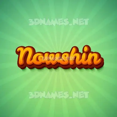 nowshin in Green Rays style - 3D name wallpaper nowshin in Green Rays style - 3D name wallpaper