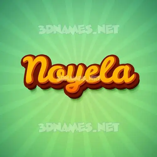 noyela in Green Rays style - 3D name wallpaper noyela in Green Rays style - 3D name wallpaper