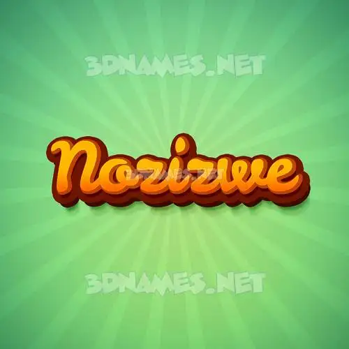 nozizwe in Green Rays style - 3D name wallpaper nozizwe in Green Rays style - 3D name wallpaper
