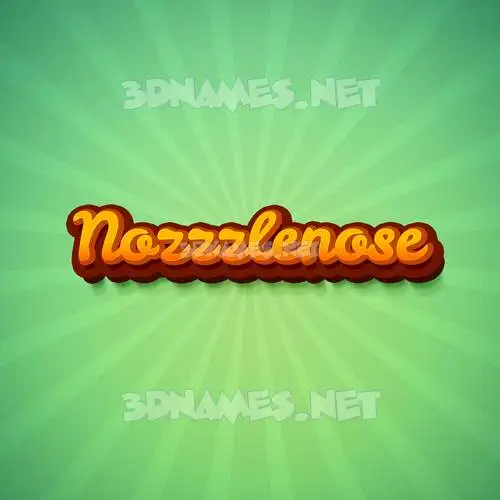 nozzzlenose in Green Rays style - 3D name wallpaper nozzzlenose in Green Rays style - 3D name wallpaper