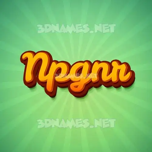 npgnr in Green Rays style - 3D name wallpaper npgnr in Green Rays style - 3D name wallpaper