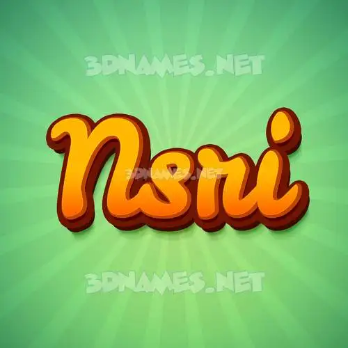 nsri in Green Rays style - 3D name wallpaper nsri in Green Rays style - 3D name wallpaper