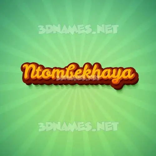 ntombekhaya in Green Rays style - 3D name wallpaper ntombekhaya in Green Rays style - 3D name wallpaper