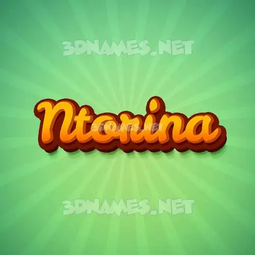 ntorina in Green Rays style - 3D name wallpaper ntorina in Green Rays style - 3D name wallpaper