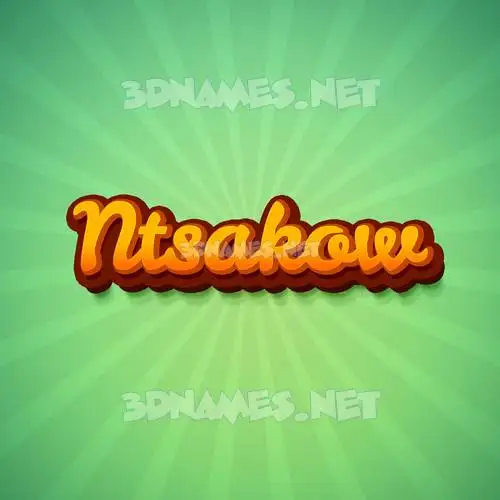 ntsakow in Green Rays style - 3D name wallpaper ntsakow in Green Rays style - 3D name wallpaper