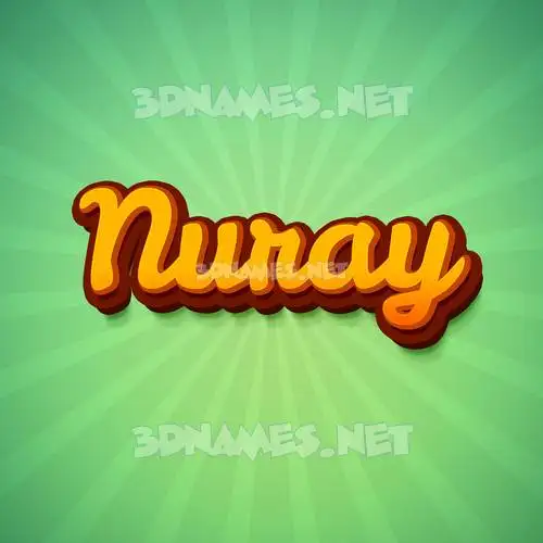 nuray in Green Rays style - 3D name wallpaper nuray in Green Rays style - 3D name wallpaper