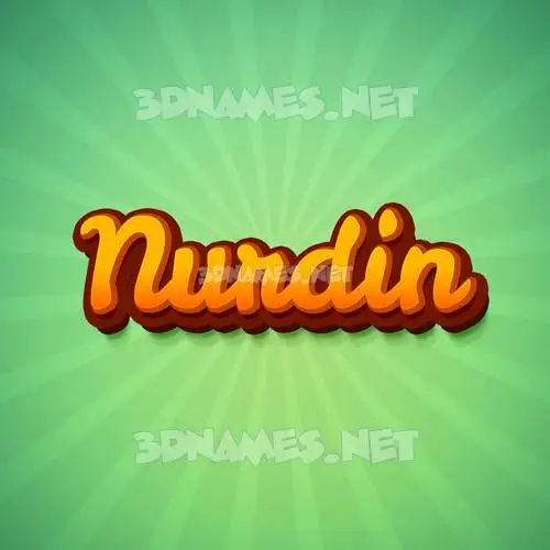 nurdin in Green Rays style - 3D name wallpaper nurdin in Green Rays style - 3D name wallpaper