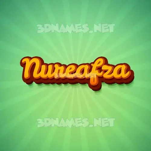 nureafza in Green Rays style - 3D name wallpaper nureafza in Green Rays style - 3D name wallpaper