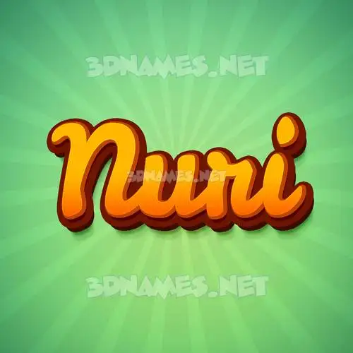 nuri in Green Rays style - 3D name wallpaper nuri in Green Rays style - 3D name wallpaper