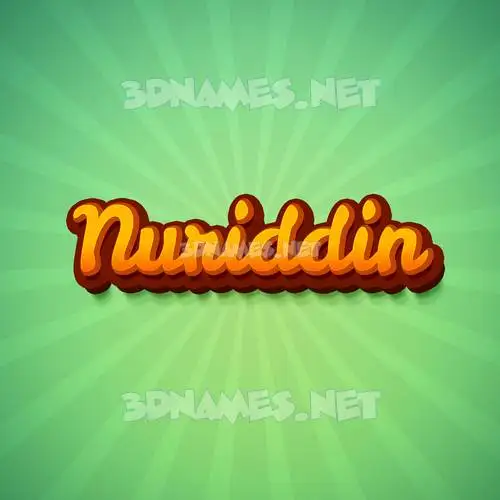 nuriddin in Green Rays style - 3D name wallpaper nuriddin in Green Rays style - 3D name wallpaper