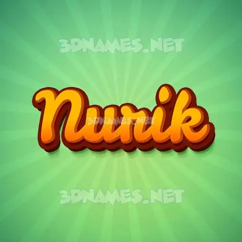 nurik in Green Rays style - 3D name wallpaper nurik in Green Rays style - 3D name wallpaper