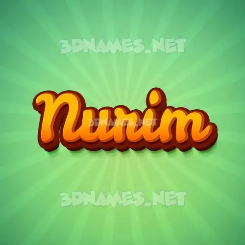 nurim in Green Rays style - 3D name wallpaper nurim in Green Rays style - 3D name wallpaper