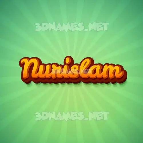 nurislam in Green Rays style - 3D name wallpaper nurislam in Green Rays style - 3D name wallpaper