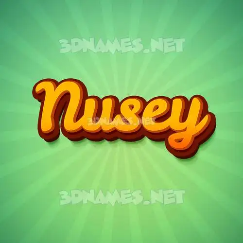 nusey in Green Rays style - 3D name wallpaper nusey in Green Rays style - 3D name wallpaper