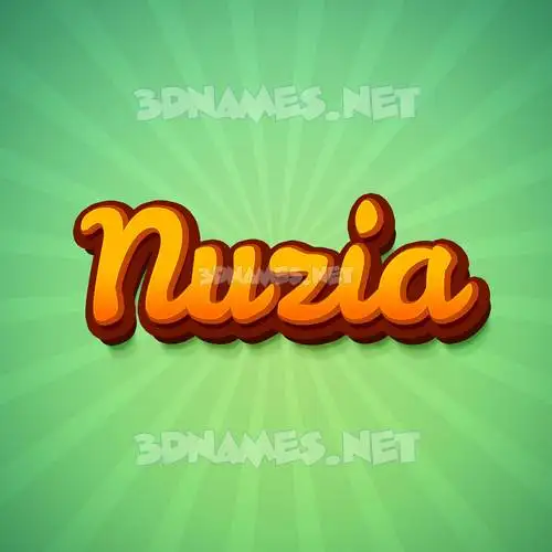 nuzia in Green Rays style - 3D name wallpaper nuzia in Green Rays style - 3D name wallpaper