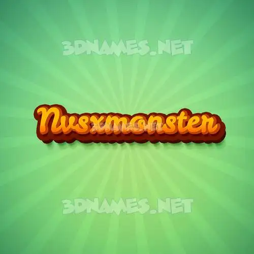nvsxmonster in Green Rays style - 3D name wallpaper nvsxmonster in Green Rays style - 3D name wallpaper