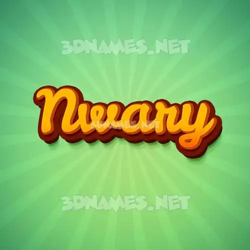 nwary in Green Rays style - 3D name wallpaper nwary in Green Rays style - 3D name wallpaper
