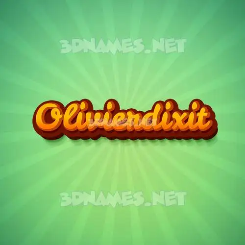 olivierdixit in Green Rays style - 3D name wallpaper olivierdixit in Green Rays style - 3D name wallpaper