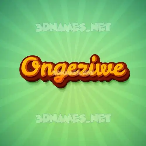 ongeziwe in Green Rays style - 3D name wallpaper ongeziwe in Green Rays style - 3D name wallpaper