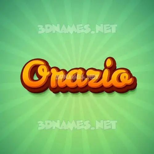 orazio in Green Rays style - 3D name wallpaper orazio in Green Rays style - 3D name wallpaper