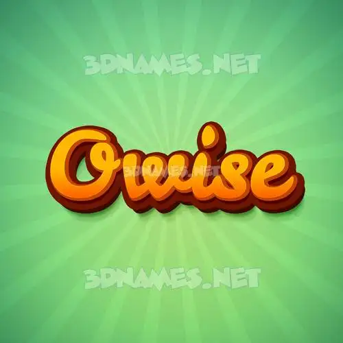 owise in Green Rays style - 3D name wallpaper owise in Green Rays style - 3D name wallpaper