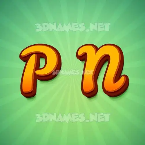 p n in Green Rays style - 3D name wallpaper p n in Green Rays style - 3D name wallpaper