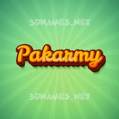 pakarmy in Green Rays style - 3D name wallpaper pakarmy in Green Rays style - 3D name wallpaper